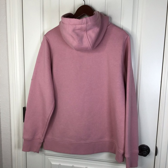 Carhartt Relaxed Fit Midweight Logo Sleeve Hoodie in Foxglove Heather Size XL. - Picture 7 of 9